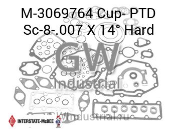 Cup- PTD Sc-8-.007 X 14° Hard — M-3069764