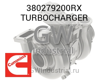TURBOCHARGER — 380279200RX