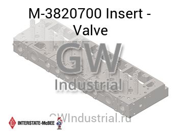 Insert - Valve — M-3820700