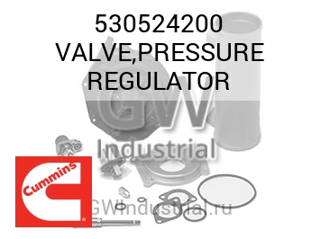 VALVE,PRESSURE REGULATOR — 530524200