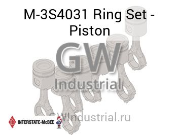 Ring Set - Piston — M-3S4031