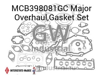 Major Overhaul,Gasket Set — MCB398081GC