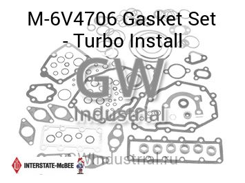 Gasket Set - Turbo Install — M-6V4706