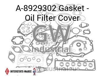 Gasket - Oil Filter Cover — A-8929302