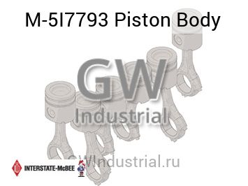 Piston Body — M-5I7793