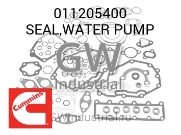 SEAL,WATER PUMP — 011205400