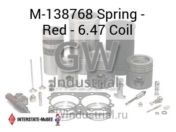 Spring - Red - 6.47 Coil — M-138768