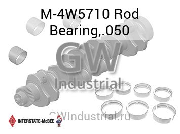 Rod Bearing,.050 — M-4W5710