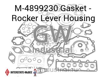 Gasket - Rocker Lever Housing — M-4899230