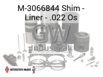 Shim - Liner - .022 Os — M-3066844