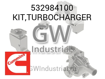 KIT,TURBOCHARGER — 532984100