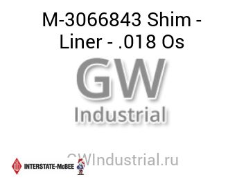 Shim - Liner - .018 Os — M-3066843