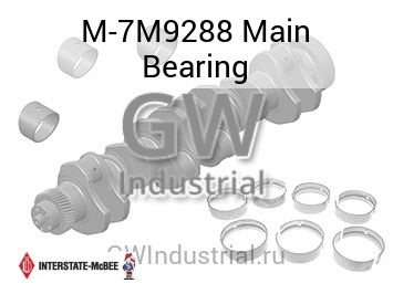 Main Bearing — M-7M9288