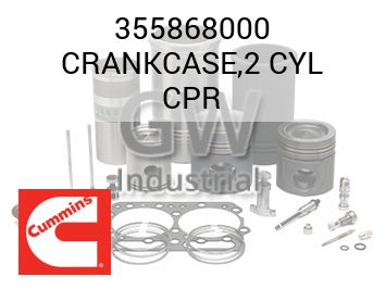 CRANKCASE,2 CYL CPR — 355868000