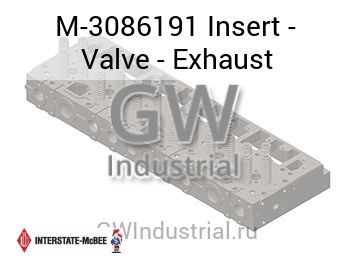 Insert - Valve - Exhaust — M-3086191