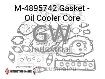 Gasket - Oil Cooler Core — M-4895742