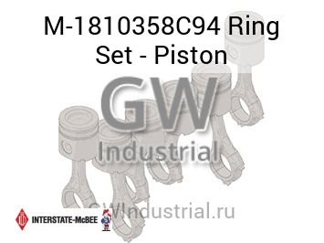 Ring Set - Piston — M-1810358C94