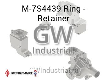 Ring - Retainer — M-7S4439