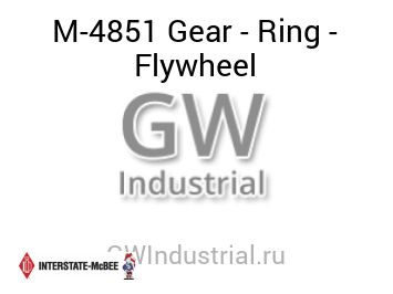 Gear - Ring - Flywheel — M-4851