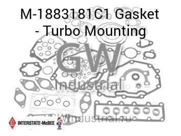 Gasket - Turbo Mounting — M-1883181C1