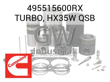 TURBO, HX35W QSB — 495515600RX