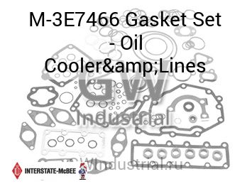 Gasket Set - Oil Cooler&Lines — M-3E7466