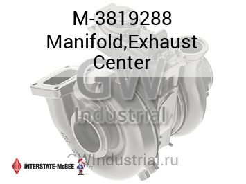 Manifold,Exhaust Center — M-3819288