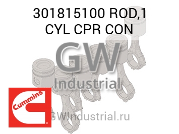 ROD,1 CYL CPR CON — 301815100