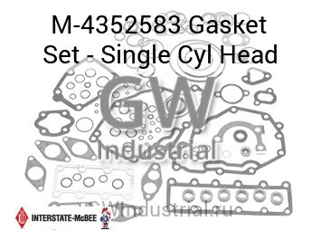 Gasket Set - Single Cyl Head — M-4352583
