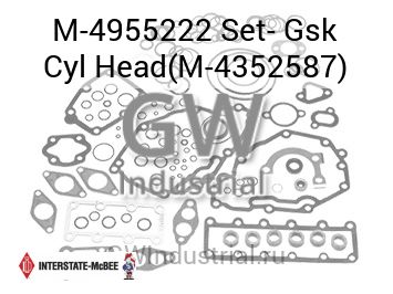 Set- Gsk Cyl Head(M-4352587) — M-4955222