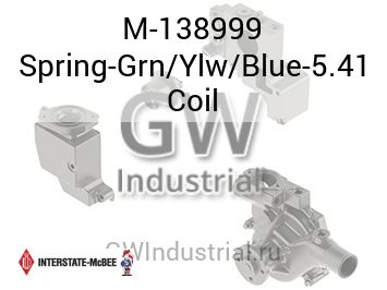 Spring-Grn/Ylw/Blue-5.41 Coil — M-138999