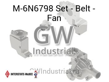 Set - Belt - Fan — M-6N6798