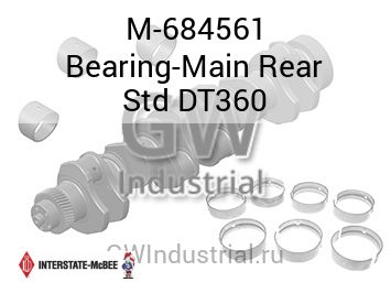 Bearing-Main Rear Std DT360 — M-684561