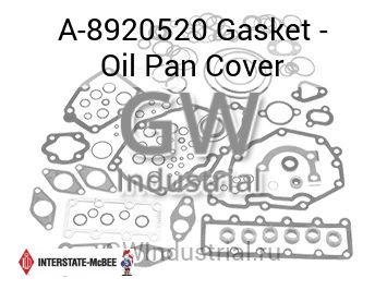 Gasket - Oil Pan Cover — A-8920520