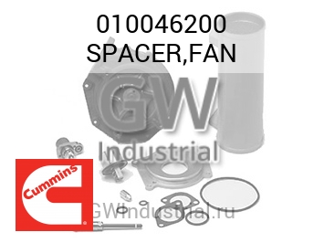 SPACER,FAN — 010046200