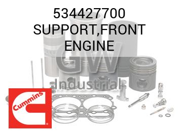 SUPPORT,FRONT ENGINE — 534427700