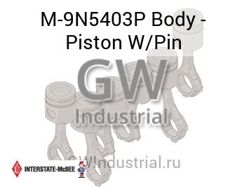 Body - Piston W/Pin — M-9N5403P