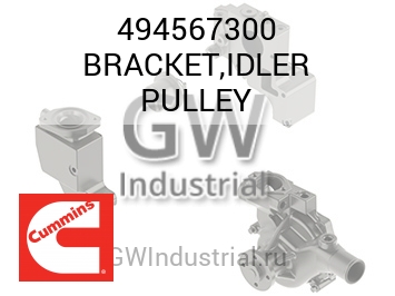 BRACKET,IDLER PULLEY — 494567300