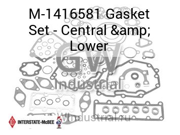 Gasket Set - Central & Lower — M-1416581