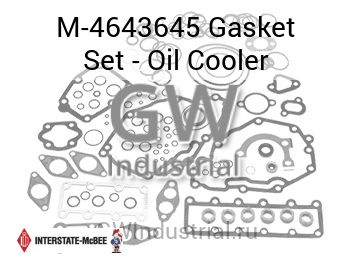 Gasket Set - Oil Cooler — M-4643645