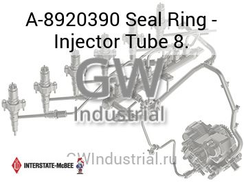 Seal Ring - Injector Tube 8. — A-8920390