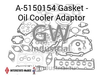 Gasket - Oil Cooler Adaptor — A-5150154