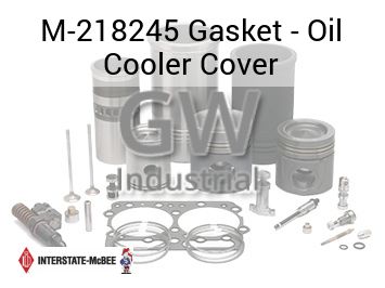 Gasket - Oil Cooler Cover — M-218245