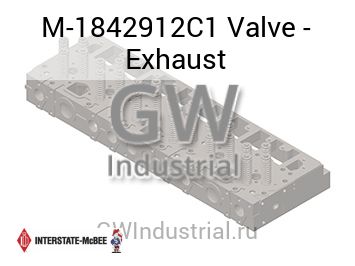 Valve - Exhaust — M-1842912C1