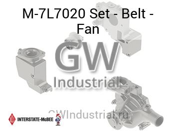 Set - Belt - Fan — M-7L7020