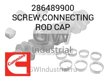 SCREW,CONNECTING ROD CAP — 286489900
