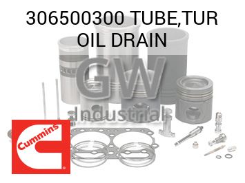 TUBE,TUR OIL DRAIN — 306500300