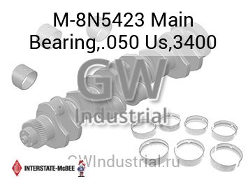 Main Bearing,.050 Us,3400 — M-8N5423