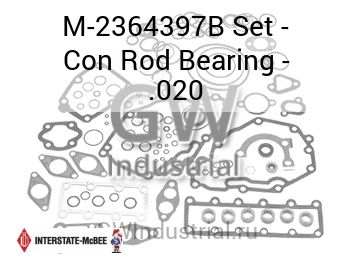 Set - Con Rod Bearing - .020 — M-2364397B