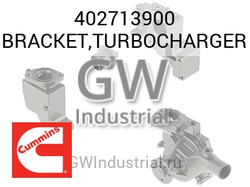 BRACKET,TURBOCHARGER — 402713900